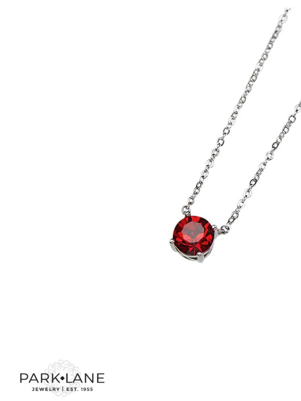 Park Lane Red Crystal "Impression" Necklace - NWT